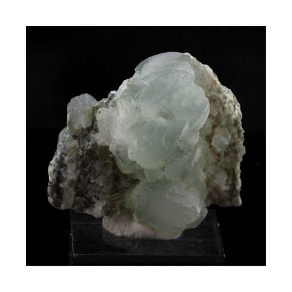 Kivet ja mineraalit. Prehnite. 47,9 ct. La Combe de la Selle, Bourg d'Oisans, Ranska..