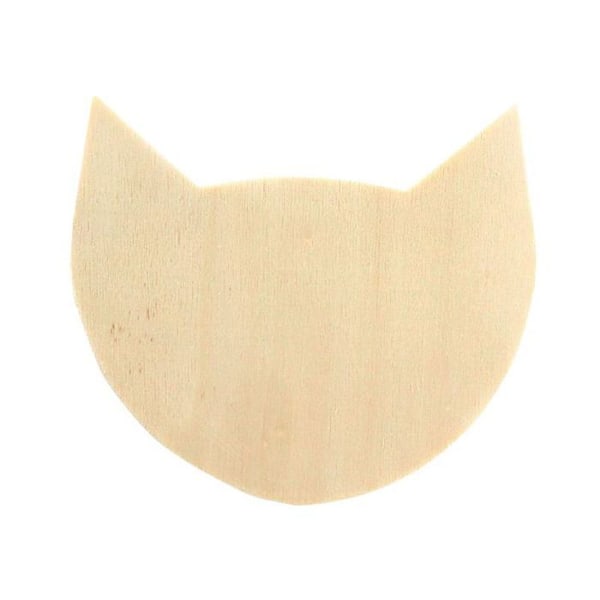 2 väggkrokar i trä 8,3 x 10,5 cm - kat