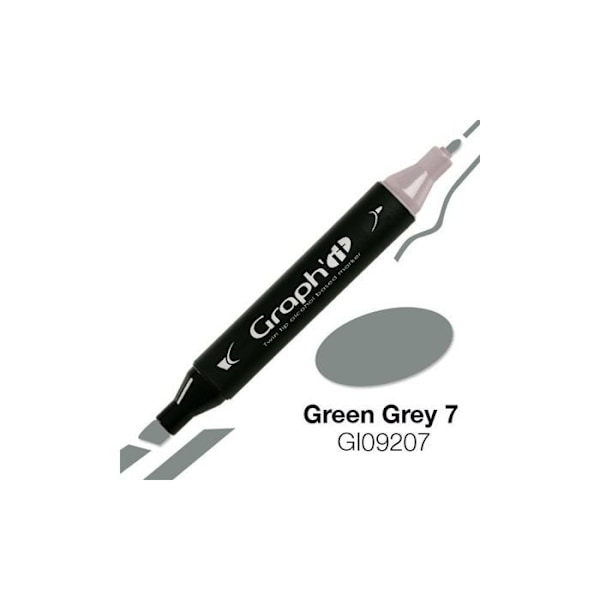 Graph'it 9207 Grøn Grå 7 Alkohol Marker Grön grå 7