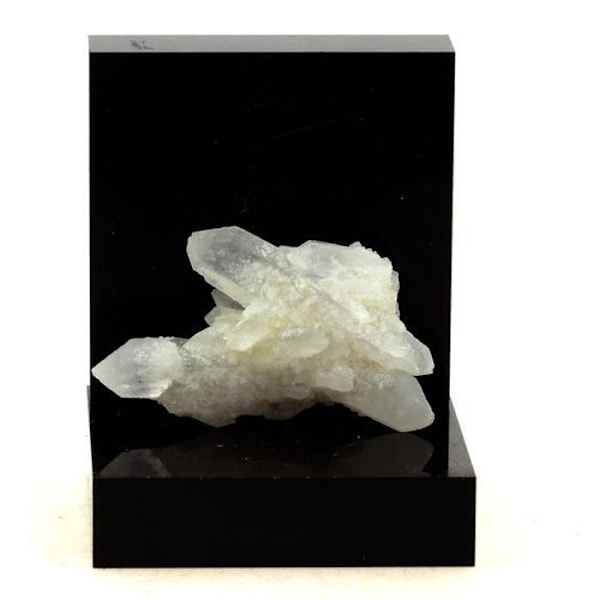 Sten og mineraler. Dobbelt-termineret kvarts. 40,55 øre. Oulles mine, Taillefer-massivet, Isère, Frankrig.