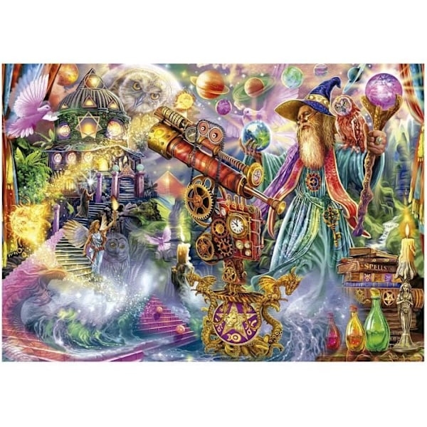 MAGIC SPELL Puzzle - 1500 kpl - EDUCA-tuotemerkki - Fantasiateema Flerfärgad