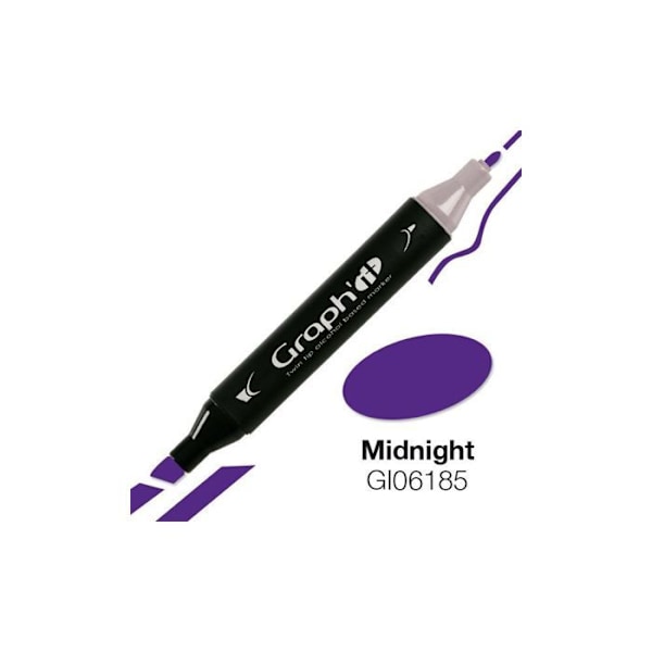 Graph'It - Graph'it 6185 Midnight - alkoholi marker Blå