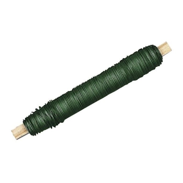 Rayher Hobby Rayher 2405713 Weber, Træ til Laying 100 g, trådløs, 0,50 mm, c'Fleur Grøn - 24-057-13 Tummanvihreä