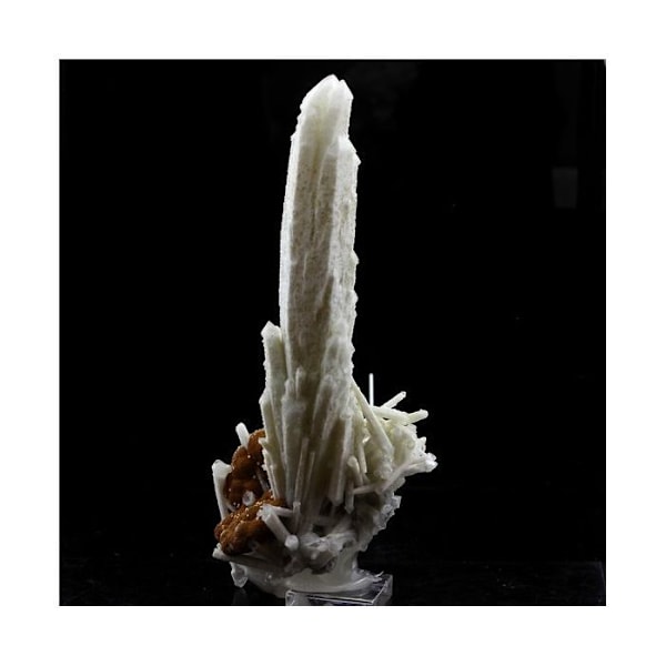 Sten og mineraler. Kvarts Scepter + Siderite. 520,0 ct. Nikolaevskiy Mine, Dalnegorsk, Rusland.