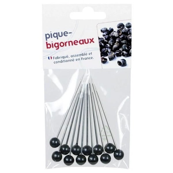 Piques til bigorneaux x 12 - Sort Svart