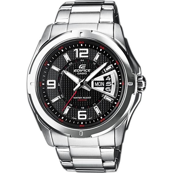 Miesten CASIO EF-129D-1AVEF kello Silver