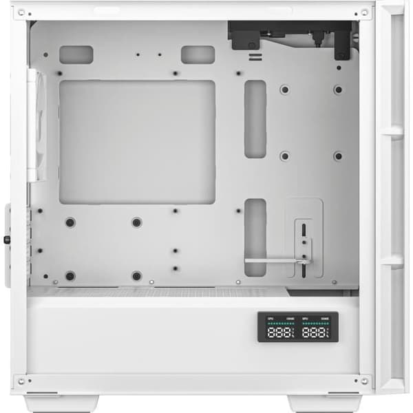 PC-kabinet - DEEPCOOL - CH360 Digital - Uden strømforsyning - Mini-tårn - M-ATX-format - Hvid