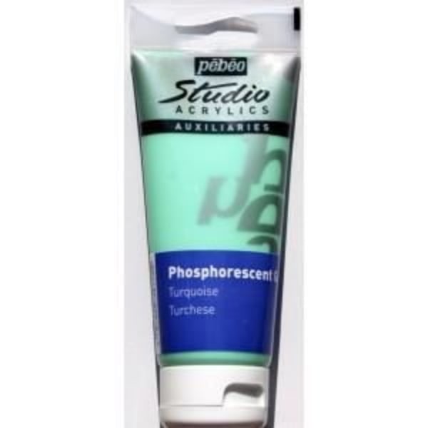 Gel fosforescerende Pébéo - Turkis - 100 ml
