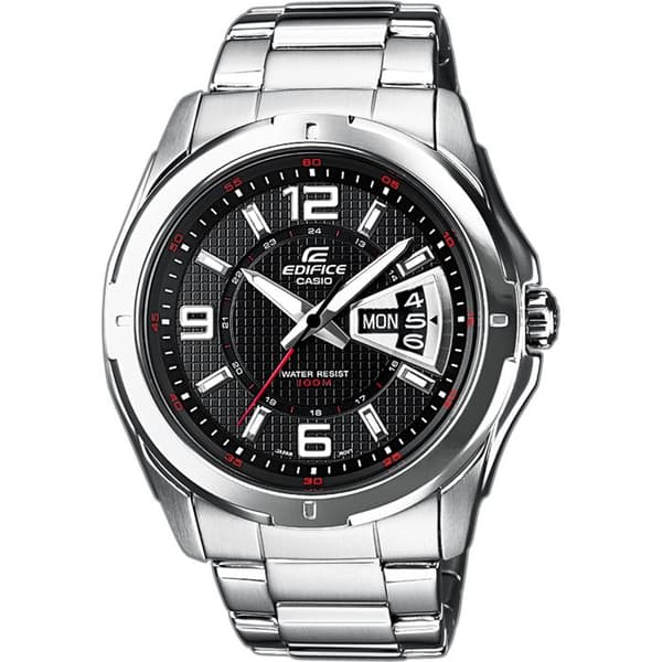 Miesten CASIO EF-129D-1AVEF kello Silver