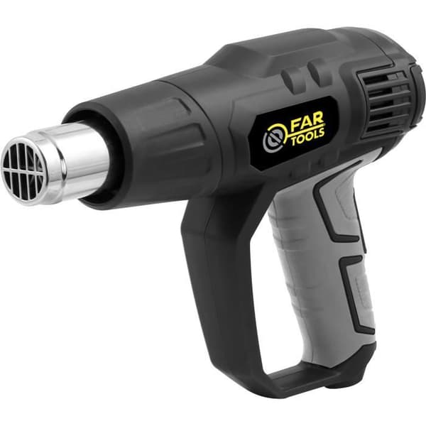 FARTOOLS PRO HG2000 varmepistol - Temperaturinterval 60-600°C - 2000W Sort