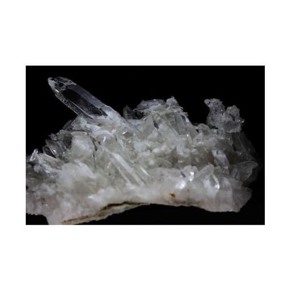 Kvarts, baryt 415,3 karat Vit