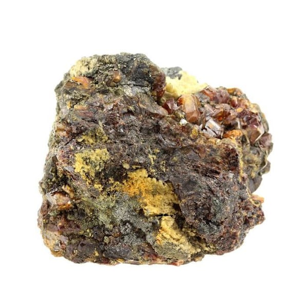 Sten og mineraler. Sphalerit (Blende). 1315,0 øre. La Mure, Isère, Frankrig..