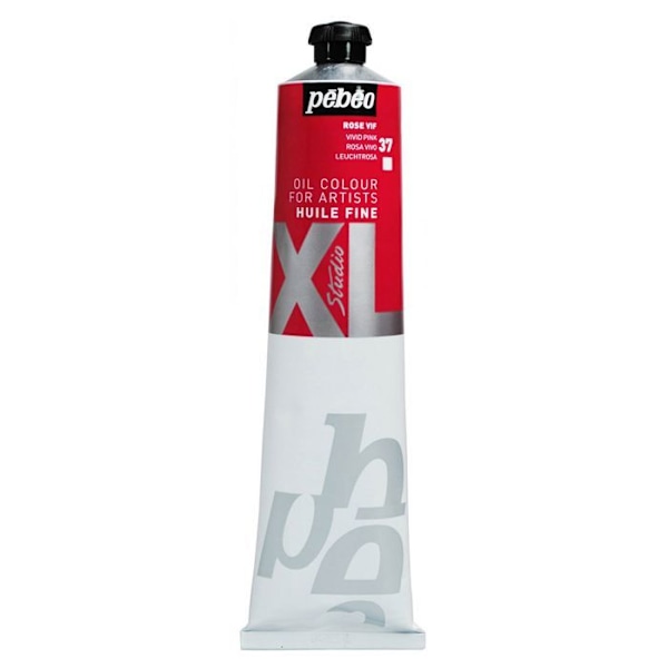 Olie maling - Pébéo - Studio XL - 200 ml - Lys Rød - Blandt - Niveaustudie Skrikrosa