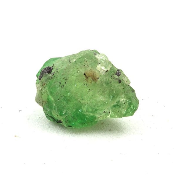 Sten og mineraler. Tsavorite granat. 3,61 ct. Manyara-regionen, Tanzania.