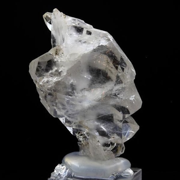 Kivet ja mineraalit. Ame Quartz. 90,0 ct. Freney d'Oisans, Bourg d'Oisans, Ranska..