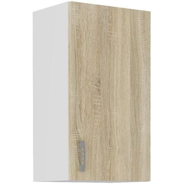 SARA Hög enhet - 1 dörr - Sonoma ekdekor - L40 x D31 x H71,5 cm Mast