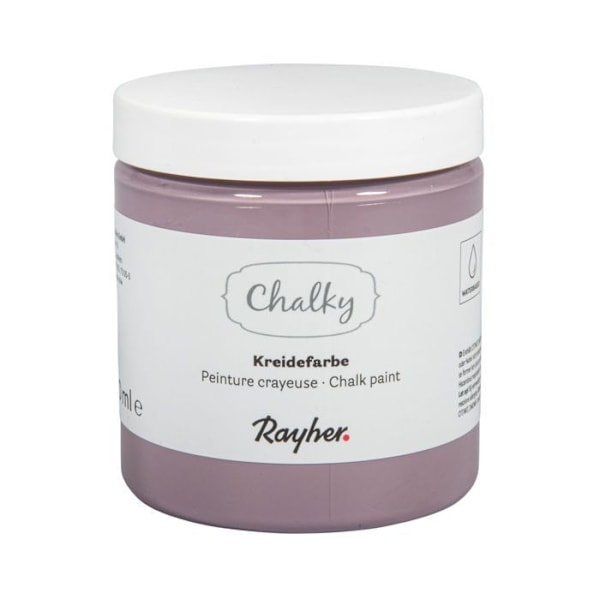 Blackberry Red Chalk Paint - Chalky Finish - 230 ml Röd
