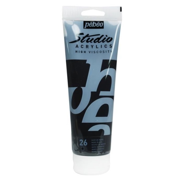 PEBEO Acrylic Studio 250 ml Mars Black marsch svart