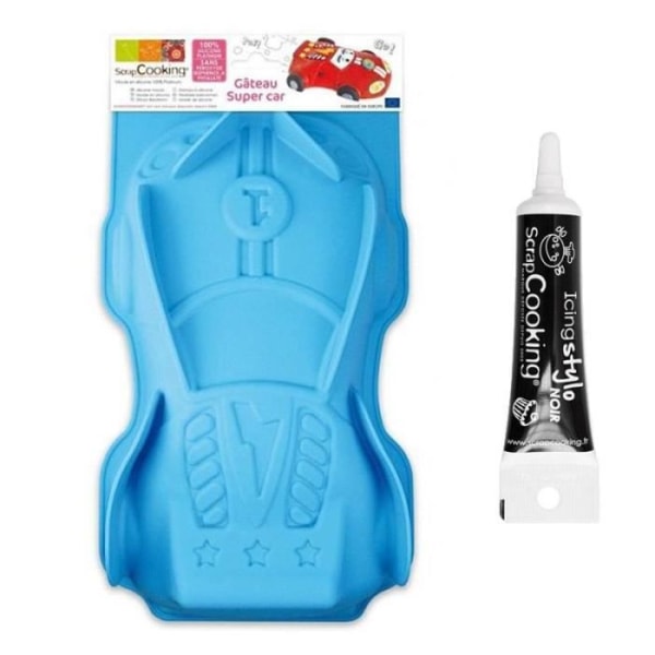 Cars Cake Pan + Black Icing Pen