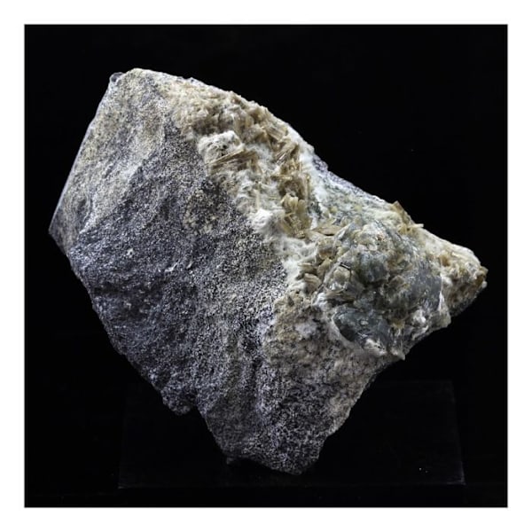 Kivet ja Mineraalit - Prehnite - Epidoti - 650 ct - La Combe de la Selle - Aitojoustodiplomi