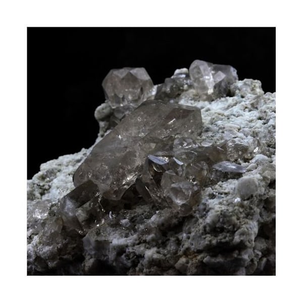 Sten og mineraler. Røgkvarts. 2081,0 ct. Mont-Blanc-massivet, Haute-Savoie, Frankrig.