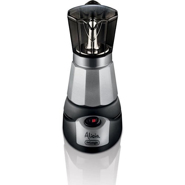 DELONGHI EMKM6B Alicia Plus elektrisk kaffebryggare - Vit - 6 koppar - 450W