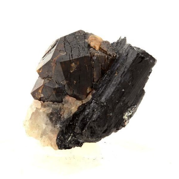 Sten og mineraler. Granat + turmalin. 159,5 øre. Sahannivotry Manandona, Madagaskar.