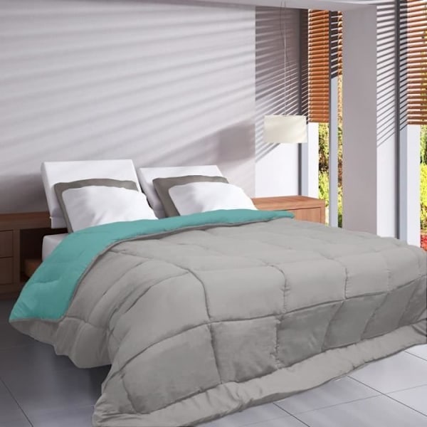 HUDSON kevyt mikrokuitupeitto 200g/m² 140x200cm Pebble & Lake Pebble / Lake