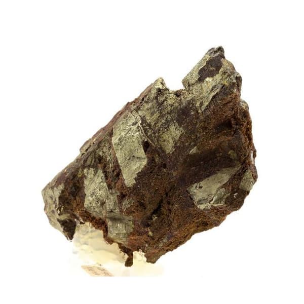 Ludlamite + Pyrit 1870,1 karat Flerfärgad