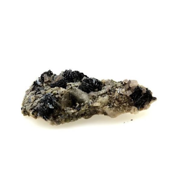 Hematite + Grå Fluorit 58,4 karat Grå