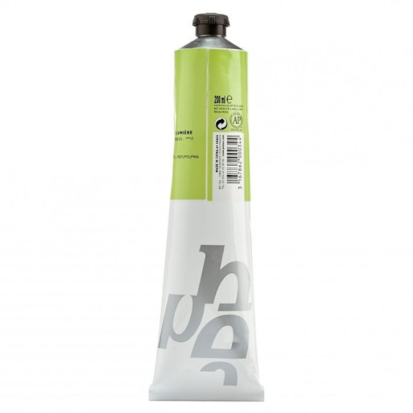 Oliemaling - Pébéo - 200034 - Lysegrøn - 200 ml - Hurtigtørrende 3-6 dage Grön