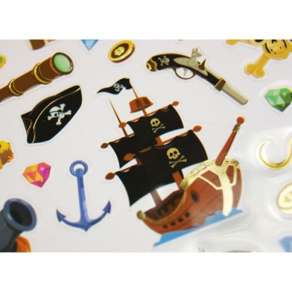 Klistermärken - Elegant - Piratlaget - Barn - Blandat - Från 5 år