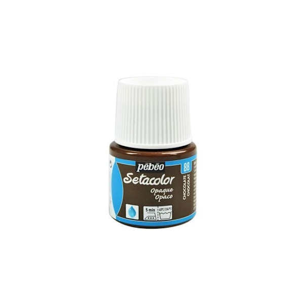Stofmaling - PéBéo - Setacolor opaque - Chokolade - 45 ml - Blandet Choklad