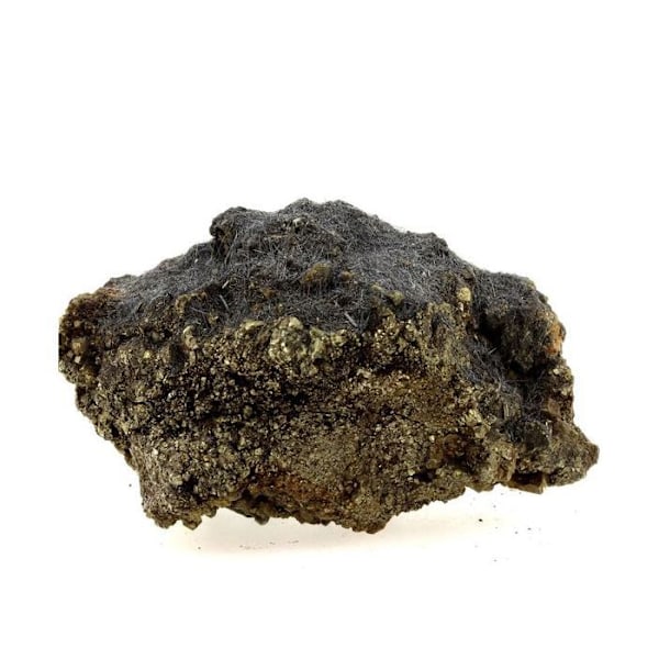 Boulangerit + Pyrit 1445,0 karat Flerfärgad