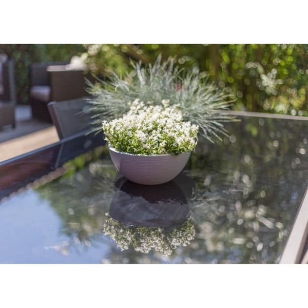 EDA Graphit'UP Basin Pot Ø 25 cm - 3,3 L - Antracitgrå Kolgrå