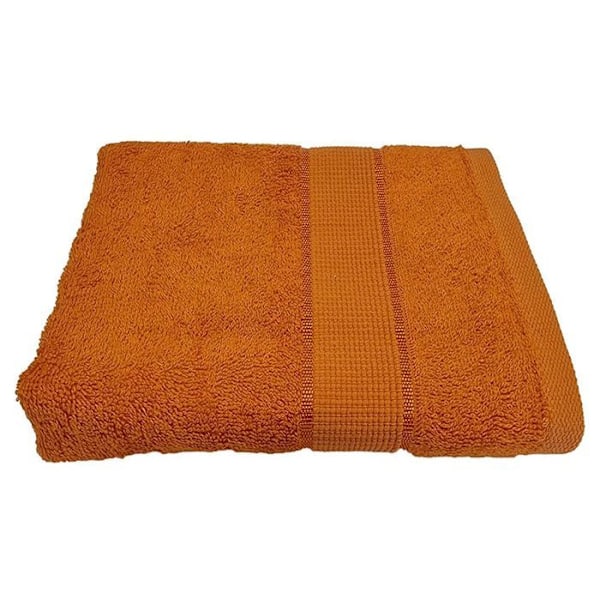 Bambus håndklæde 70 x 140 cm - Orange Orange