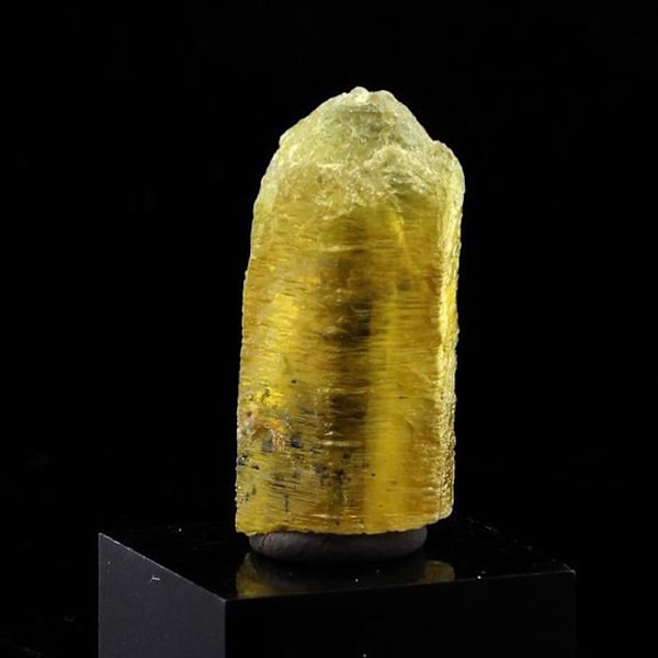 Sten og mineraler. Heliodore Beryl. 28,2 ct. Zazafotsy, Madagaskar.