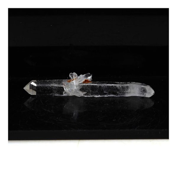 Kivet ja mineraalit. Biterminoitu kvartsi + siderite. 15,0 ct. Wells Brides, La Gardette Mine, Bourg d'Oisans, Ranska.