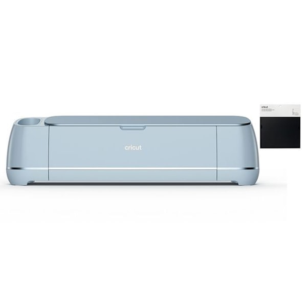Cricut Maker 3 leikkuri + 10 mustaa pahvitarraa 33 x 33 cm Blå