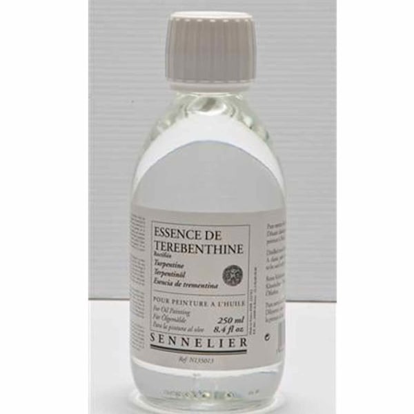 Rättad terpentin 250 ml Transparent