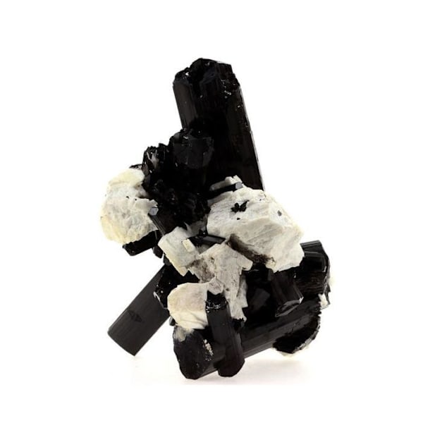 Tourmaline Schörl + Orthoclase 2365,0 karat Flerfärgad