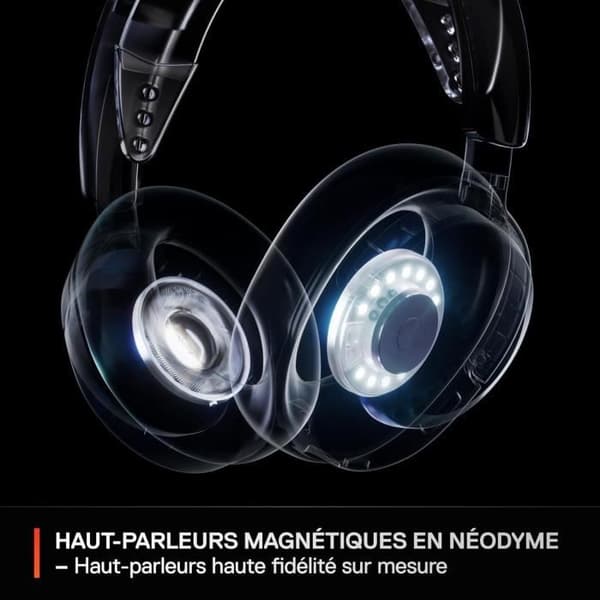 Trådløst gaming headset - STEELSERIES - Arctis Nova 3XW - Batterilevetid 40 timer - 2,4 GHz forbindelse - Bluetooth Lavendel
