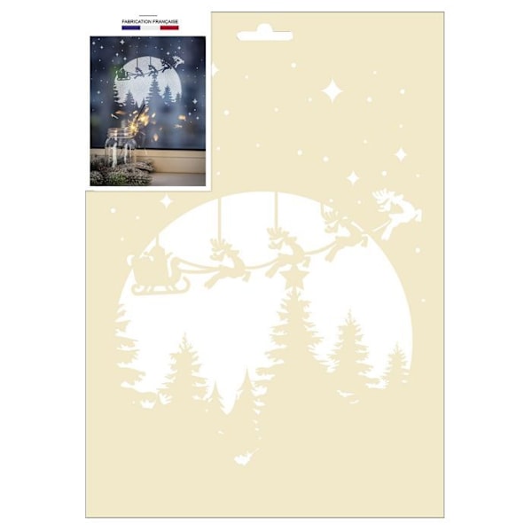 A4 joulustensiili - Moonlight Transparent