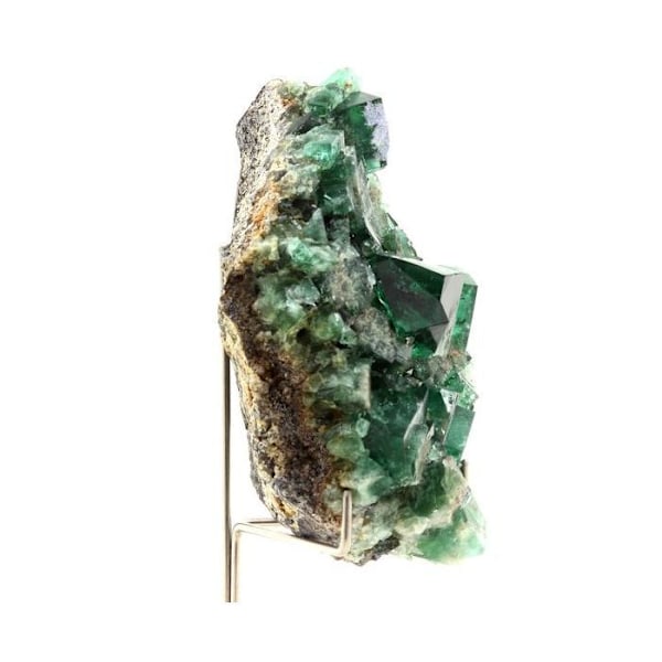 Sten og mineraler. Fluorit. 1038,0 øre. Frosterley Weardale, Co. Durham, Storbritannien.