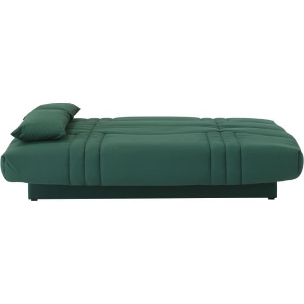 3-personers sovesofa - Skovgrønt stof - Moderne stil - L 190 x D 92 cm - DRØM skog grön