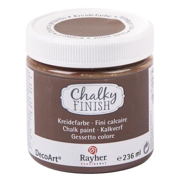 Kratemaling til porøse materialer Brun rådyr - Chalky Finish Brun