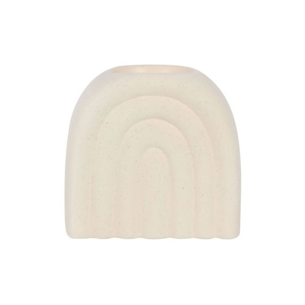 Keramisk brænder Bue effekt sten beige