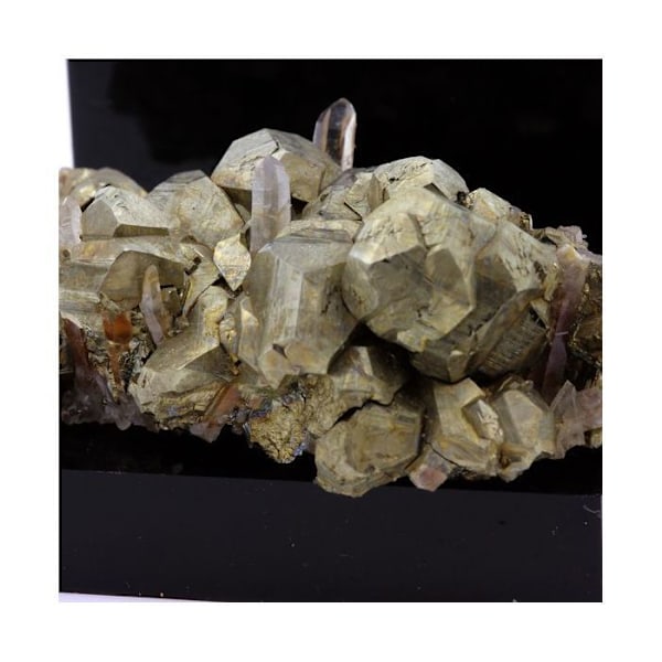 Pyrit, Quartz, Siderite 396,2 karat Flerfärgad