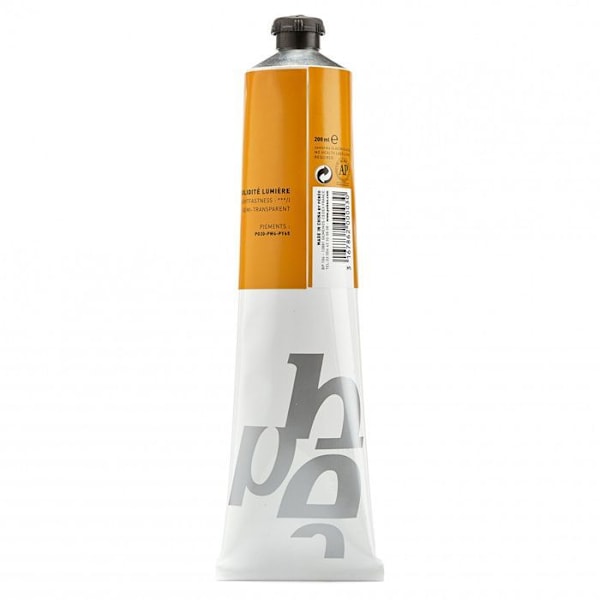 Oliefarve - Pébéo - Studio XL - Cadmium Gul Primær Imitation - 200 ml - Hurtig tørring Imitation Cadmium Gul Primär