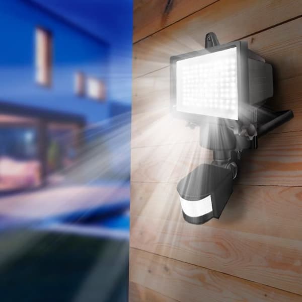 LUMI JARDIN Solcelleprojektor Cooper Black - H 22 cm - Sort Sort